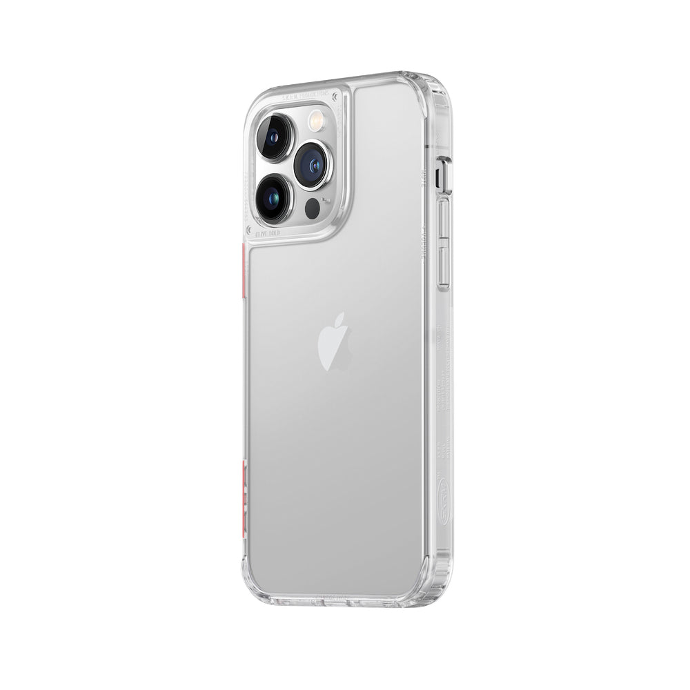 Apple iPhone 14 Pro Max Case SkinArma Transparent Airbag Design Saido Cover Colorless 