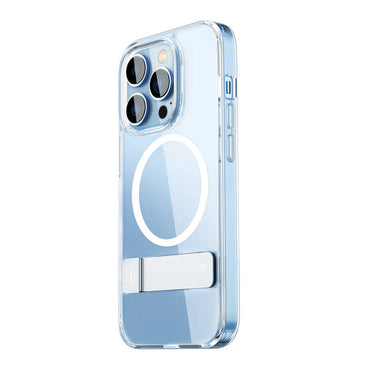 Apple iPhone 14 Pro Max Case with Stand M-safe Wireless Charging Feature Wiwu Aurora Series Cover Colorless 
