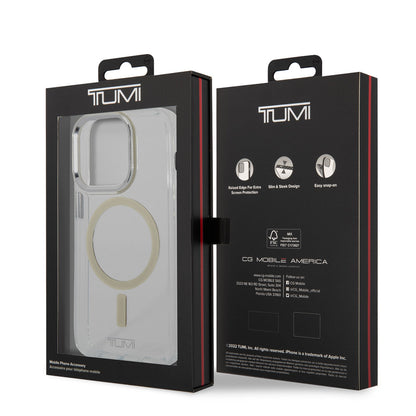 Apple iPhone 14 Pro Max Kılıf TUMI M-safe Şarj Özellikli Airbag Tasarımlı Kapak Siyah