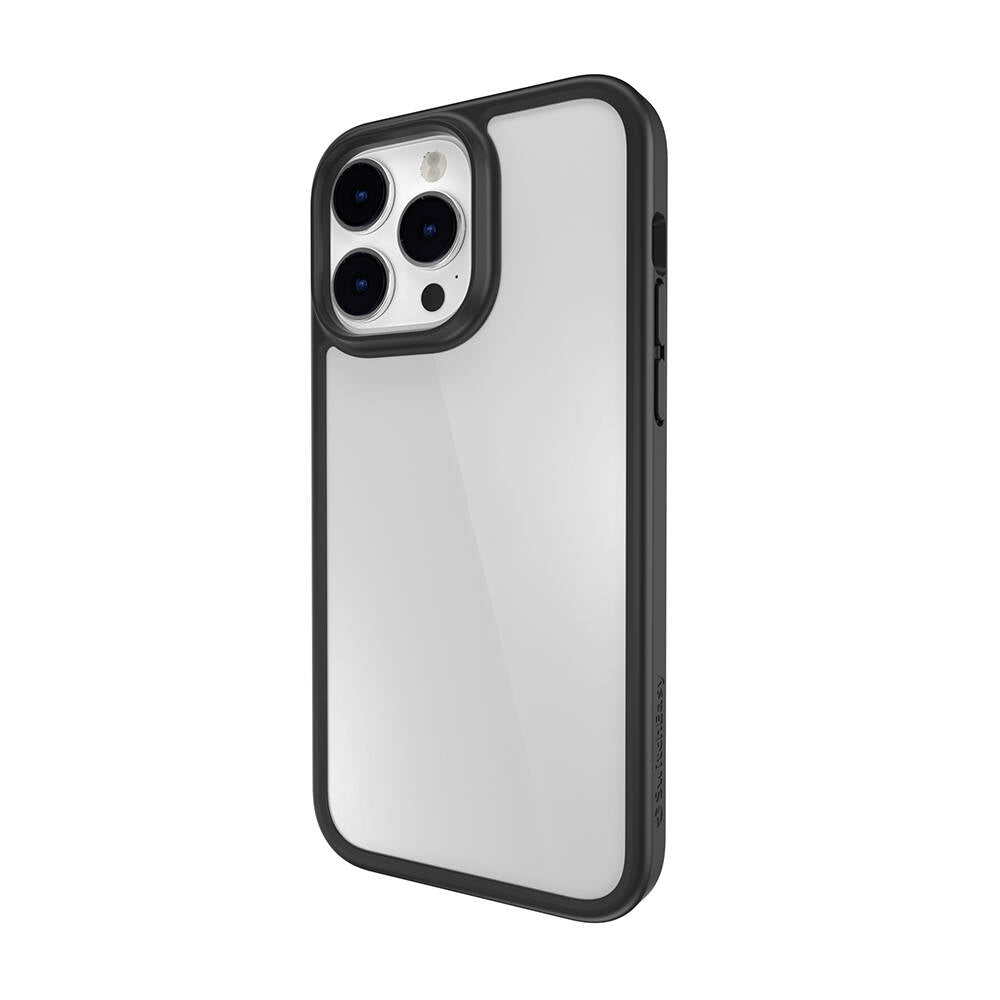 Apple iPhone 14 Pro Max Kılıf Ultra İnce Şok Önleyicili Lisanslı Switcheasy Aero Plus Kapak Siyah