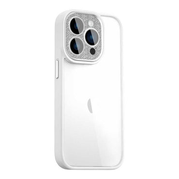 Apple iPhone 14 Pro Max Case Wiwu GCC-105 Lens Protection Colorful Edge Transparent Back Multicolor Cover Blue