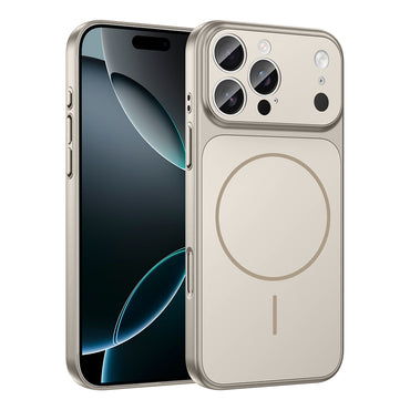 Apple iPhone 14 Pro Max Kılıf Zore M-Safe Şarj Özellikli Kamera Korumalı Formen Kapak