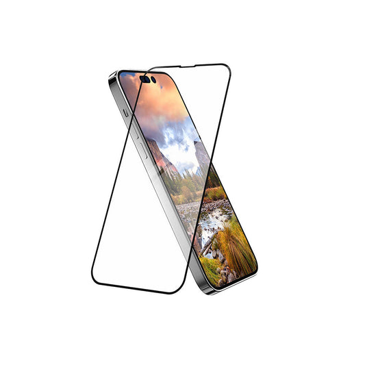 Apple iPhone 14 Pro Max Oleofobik Temperli Ultra HD Lisanslı Switcheasy Vetro 9H Cam Ekran Koruyucu Renksiz