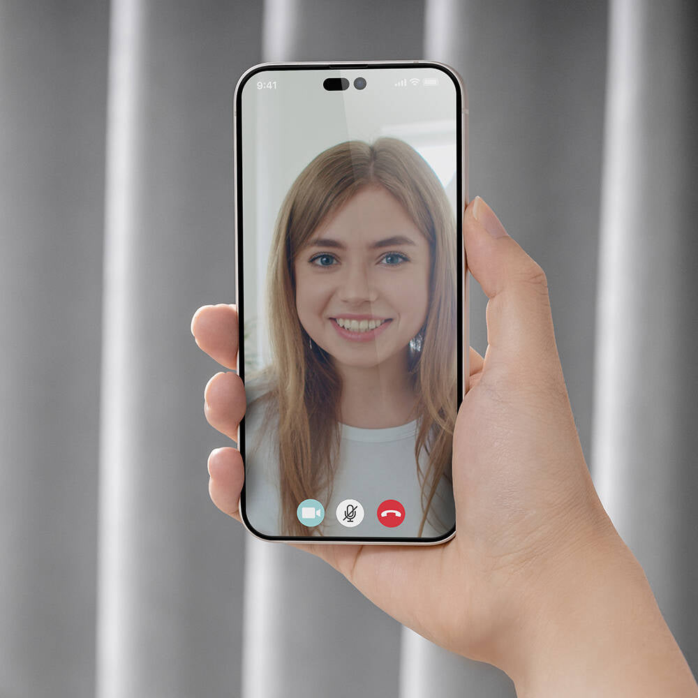 Apple iPhone 14 Pro Max Oleofobik Temperli Ultra HD Lisanslı Switcheasy Vetro 9H Cam Ekran Koruyucu Renksiz