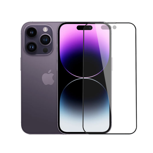 Apple iPhone 14 Pro Max Wiwu iVista Screen Matte Ultra Strong Tempered Matte Screen Protector Black 