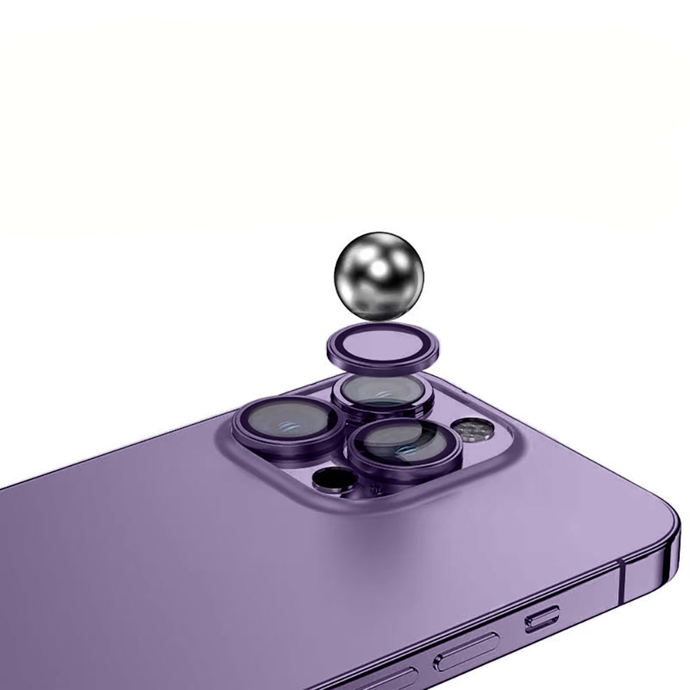 Apple iPhone 14 Pro Max Zore Micro Camera Lens Protector Deep Purple 