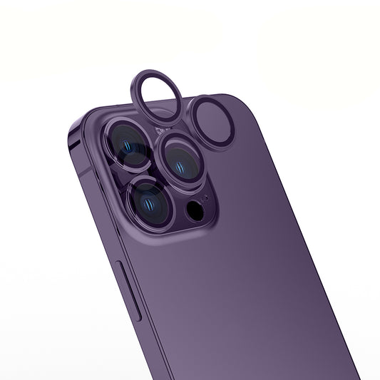 Apple iPhone 14 Pro Max Zore Micro Camera Lens Protector Deep Purple 