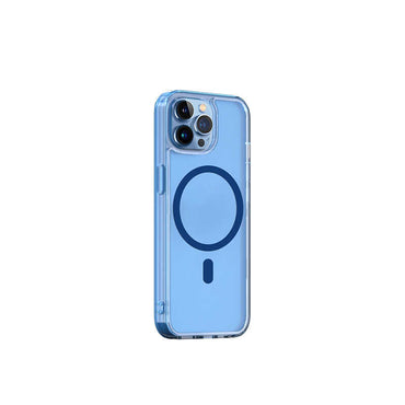 Apple iPhone 14 Pro Wiwu M-safe Charging Feature Lens Protection Transparent Silicone Cover Colorless