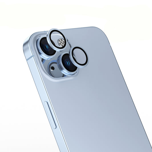 Apple iPhone 14 Zore Micro Camera Lens Protector Blue 