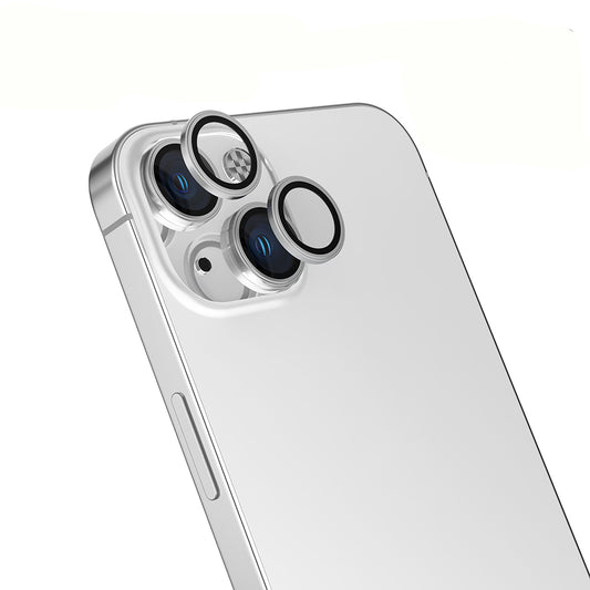 Apple iPhone 14 Zore Micro Camera Lens Protector Silver 