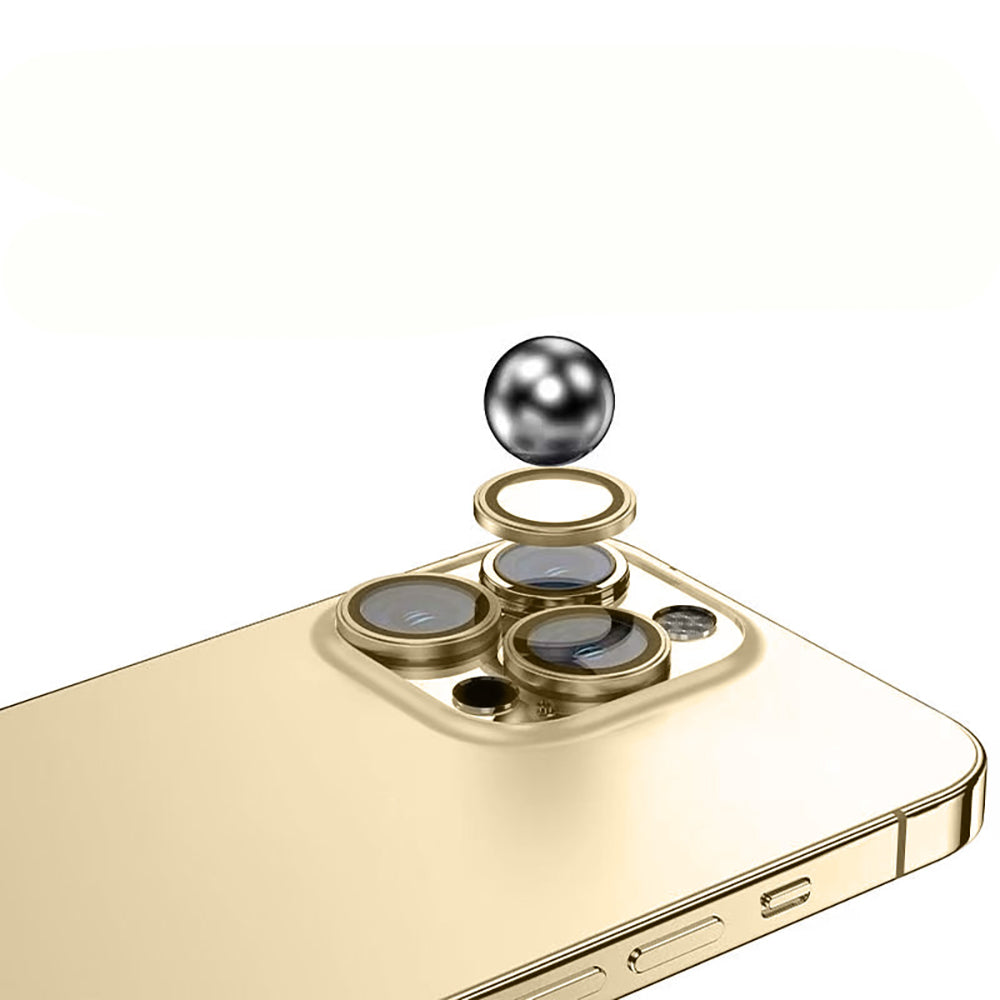 Apple iPhone 14 Zore Micro Camera Lens Protector Silver 
