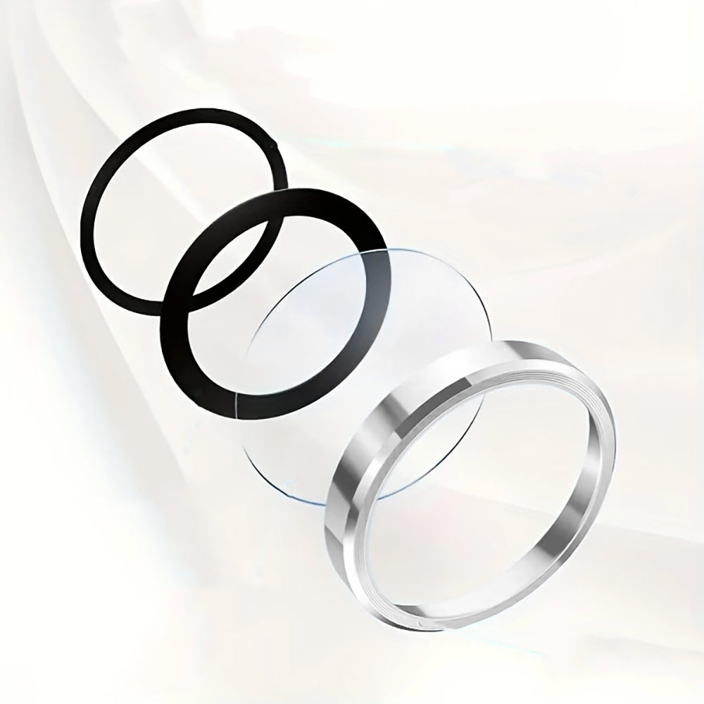 Apple iPhone 14 Zore Micro Camera Lens Protector Silver 