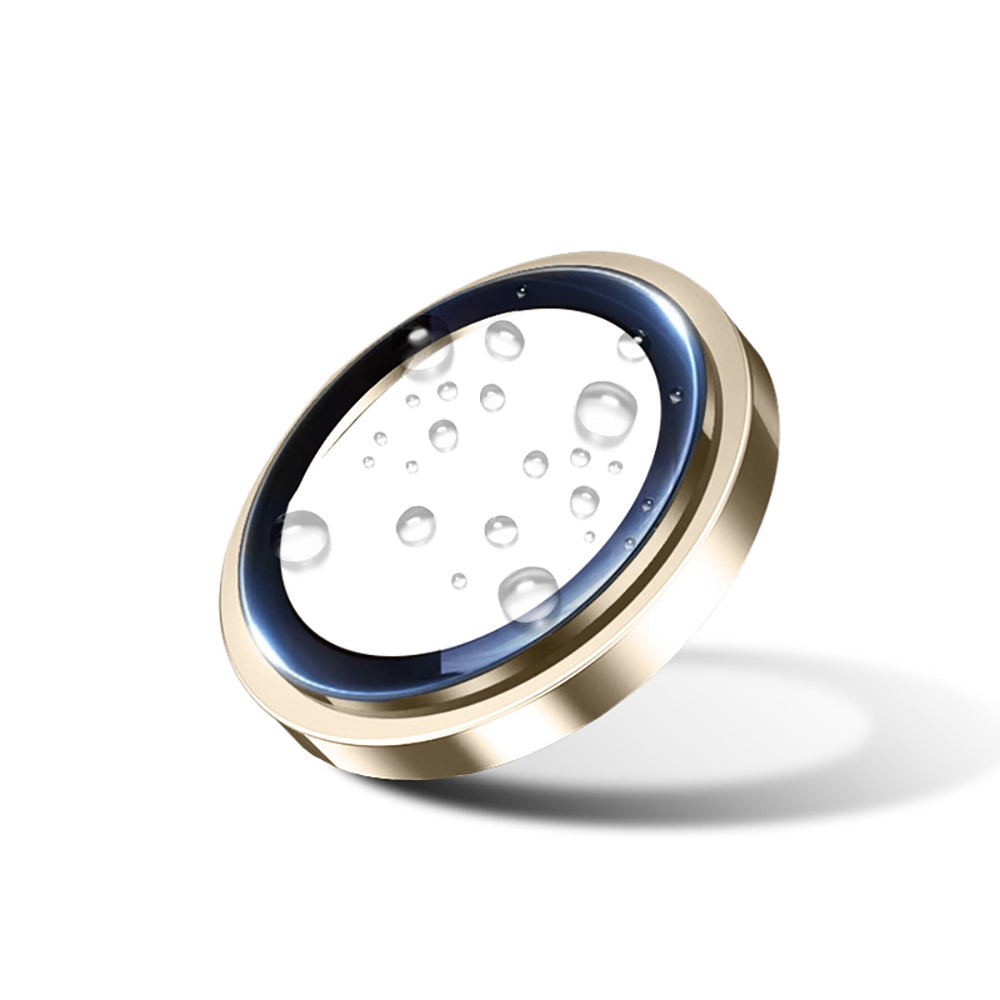 Apple iPhone 14 Zore Micro Camera Lens Protector Gold 