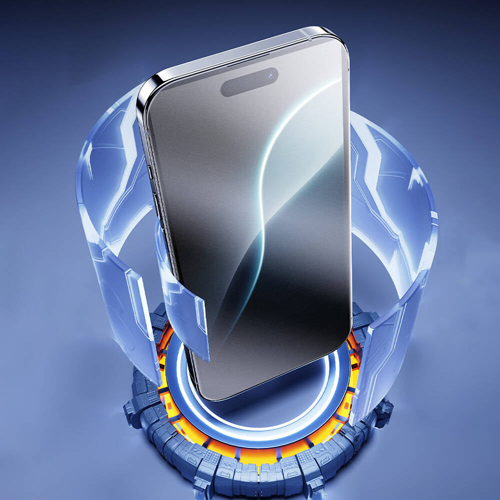 Apple iPhone 15 Benks JoyTouch Matte Gaming Screen Protector + Easy Application Tool Black 