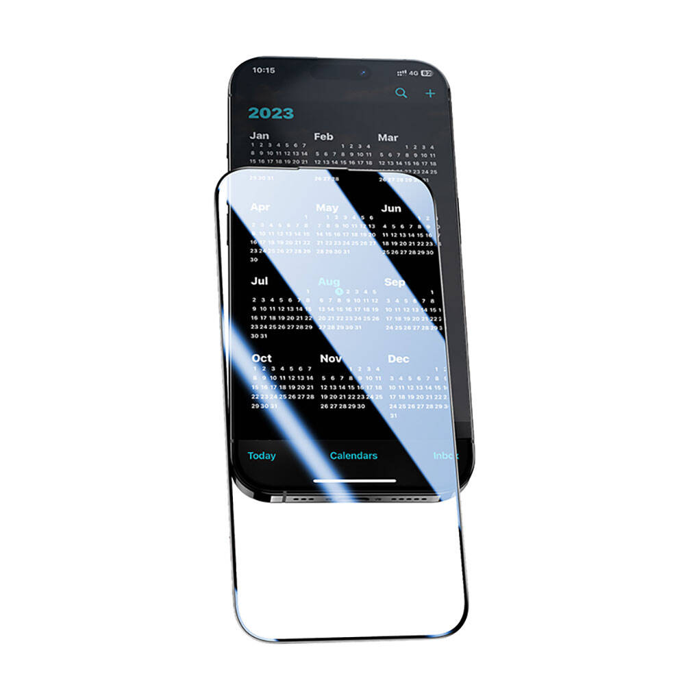 Apple iPhone 15 Benks V Pro Ultra Shield 0.3mm Screen Protector + Easy Application Tool Black 