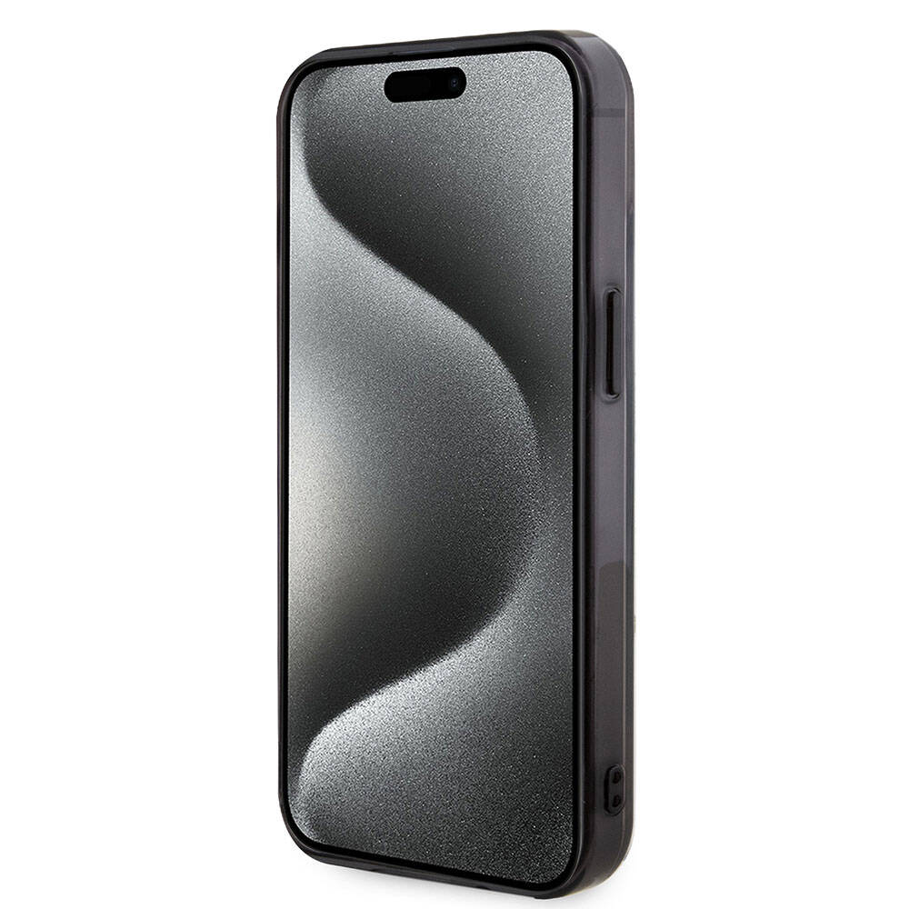 Apple iPhone 15 Kılıf BMW M-safe Şarj Özellikli Transparan Renk Geçişli Iridescent Orjinal Lisanslı Kapak Karışık