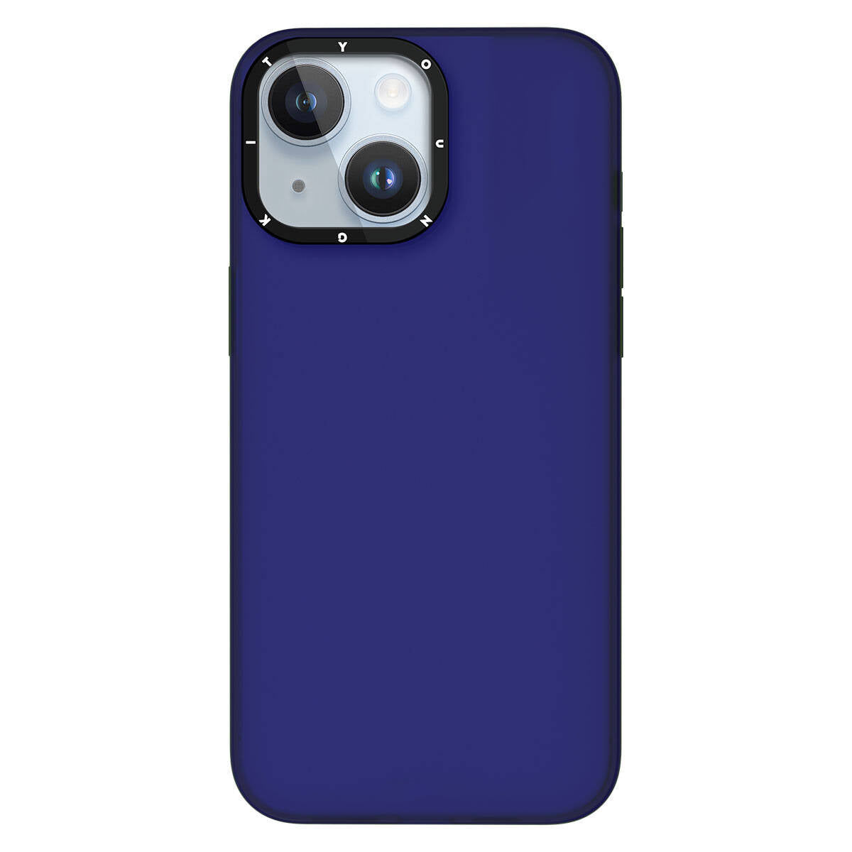 Apple iPhone 15 Case Frosted Matte Design Youngkit Hidden Sand Series Cover Black 