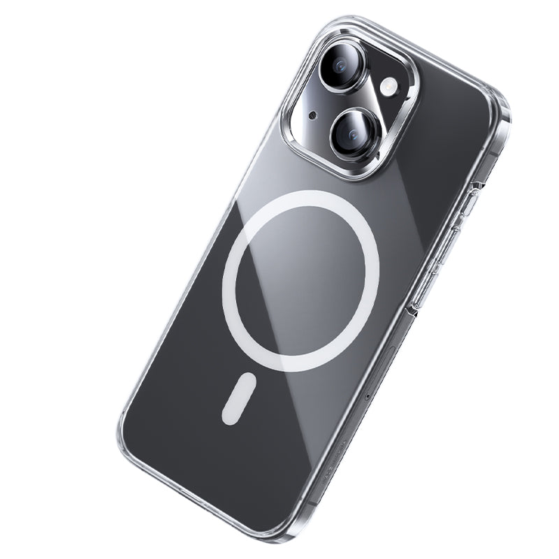 Apple iPhone 15 Case M-safe Charging Feature Benks Crystal Series Transparent Cover Colorless 