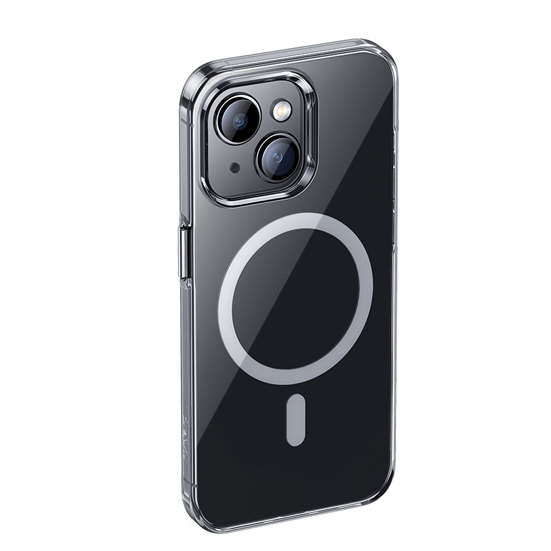 Apple iPhone 15 Case M-safe Charging Feature Benks Crystal Series Transparent Cover Colorless 