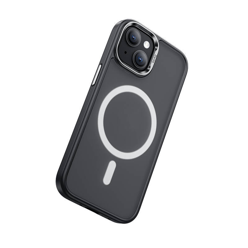 Apple iPhone 15 Case M-safe Charging Feature Benks Mist Protective Cover Black