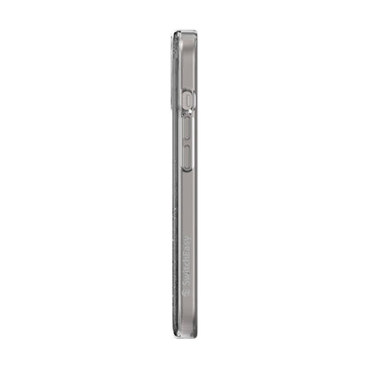 Apple iPhone 15 Kılıf M-safe Şarj Özellikli Parlayan Simli Şeffaf Lisanslı Switcheasy Starfield-M Kapak Renksiz