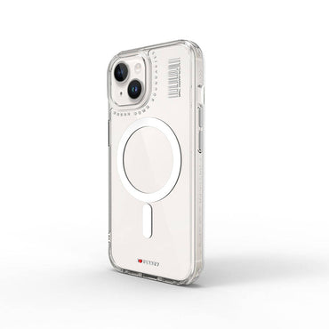 Apple iPhone 15 Case M-safe Charging Feature Transparent Clear Wiwu Turkey D Series Cover Colorless 