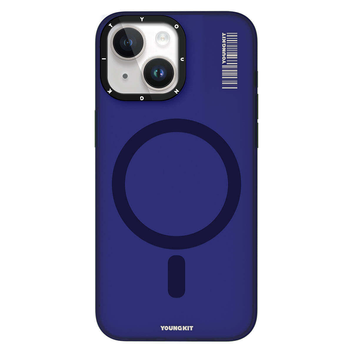Apple iPhone 15 Case M-safe Charging Feature Youngkit Hidden Sand Series Cover Blue 