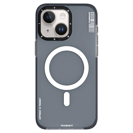 Apple iPhone 15 Case M-safe Charging Feature Youngkit Jiansha Series Cover Black 