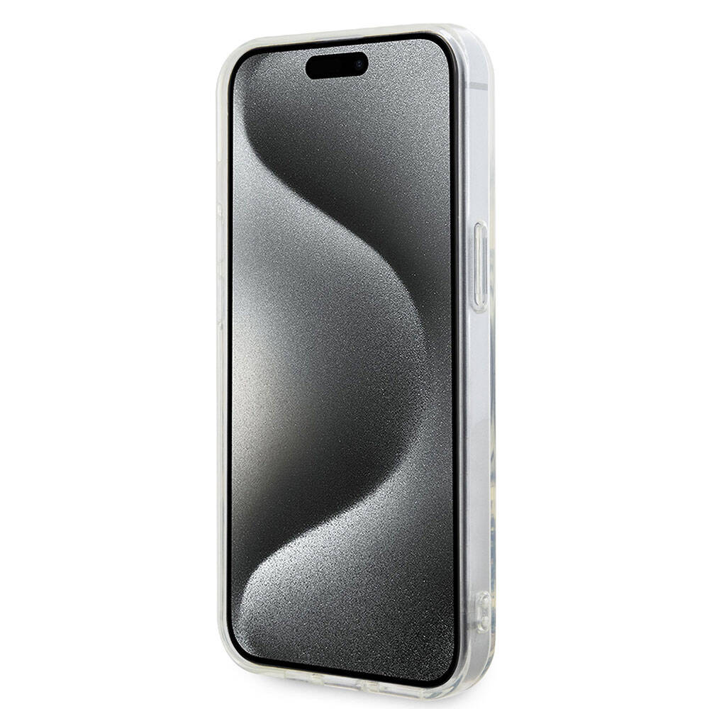 Apple iPhone 15 Kılıf U.S. Polo Assn. Orjinal Lisanslı M-safe Şarj Özellikli Transparan Tasarım Kapak Renksiz