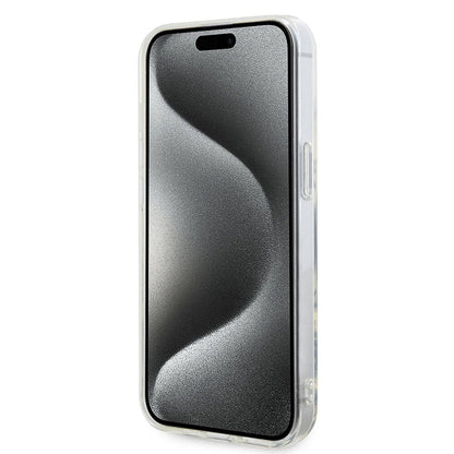 Apple iPhone 15 Kılıf U.S. Polo Assn. Orjinal Lisanslı M-safe Şarj Özellikli Transparan Tasarım Kapak Renksiz