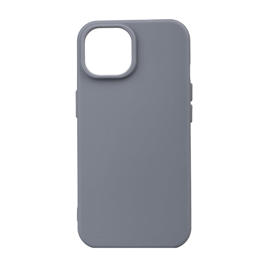 Apple iPhone 15 Case Zore Bias Silicone Gray