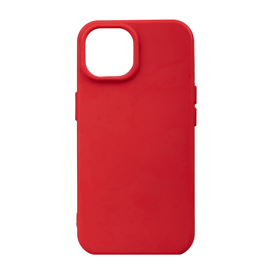 Apple iPhone 15 Case Zore Bias Silicone Red