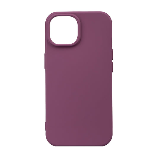Apple iPhone 15 Case Zore Bias Silicone Purple