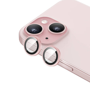 Apple iPhone 15 Plus Benks King Kong Corning Camera Lens Protector Pink 