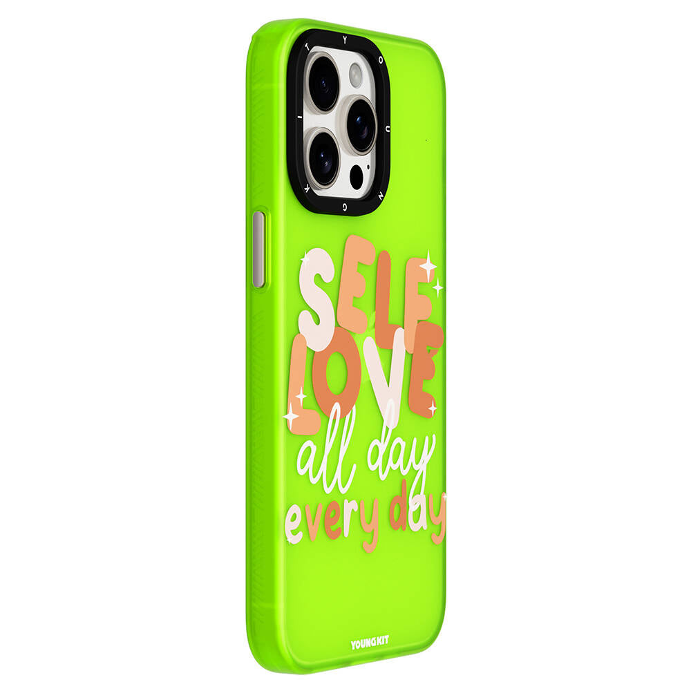 Apple iPhone 15 Plus Case Bethany Green Design Youngkit Sweet Language Cover Rose Gold 
