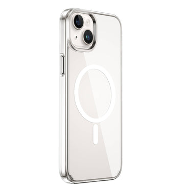 Apple iPhone 15 Plus Kılıf Wiwu FYY-014 M-safe Şarj Özellikli Şeffaf Kapak