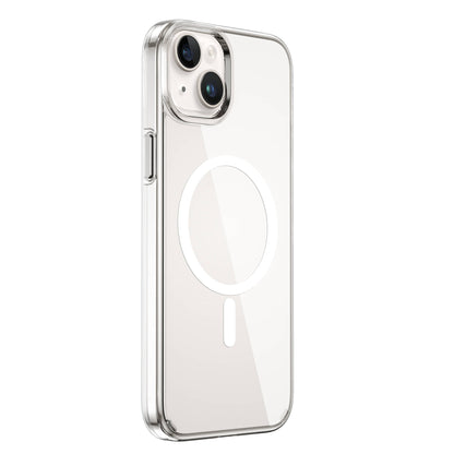 Apple iPhone 15 Plus Kılıf Wiwu FYY-014 M-safe Şarj Özellikli Şeffaf Kapak
