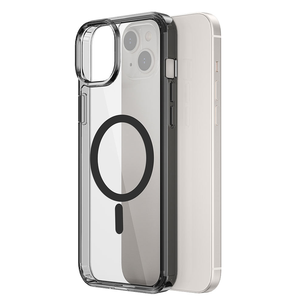 Apple iPhone 15 Plus Case Wiwu MCC-101 Magnetic Crystal Hard PC Cover Colorless 