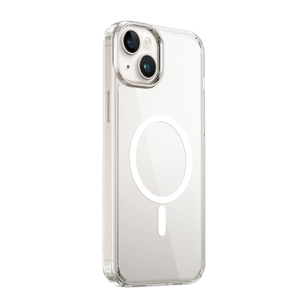 Apple iPhone 15 Plus Case Wiwu MCC-101 Magnetic Crystal Hard PC Cover Colorless 