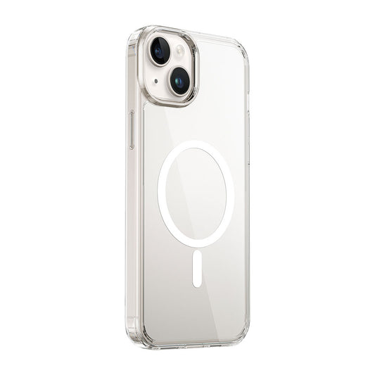 Apple iPhone 15 Plus Case Wiwu MCC-101 Magnetic Crystal Hard PC Cover Colorless 