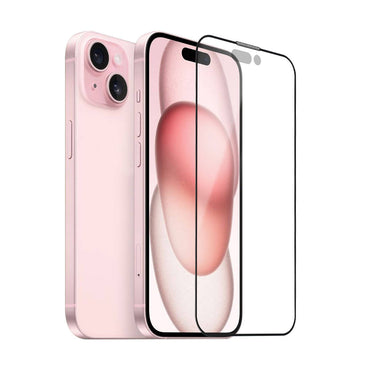 Apple iPhone 15 Plus Wiwu iVista Screen Matte Ultra Strong Tempered Matte Screen Protector Black 