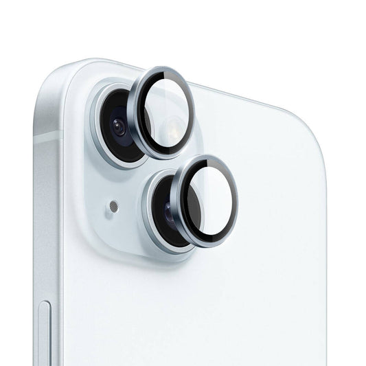 Apple iPhone 15 Plus Wiwu LG-004 PVD Lens Guard Metal Camera Lens Protector Blue 