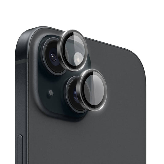 Apple iPhone 15 Plus Wiwu LG-004 PVD Lens Guard Metal Camera Lens Protector Black 