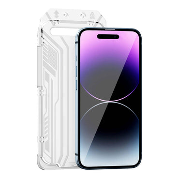 Apple iPhone 15 Plus Wiwu SQ-005 Easy Install iVista Super Hardness Screen Protector Black 