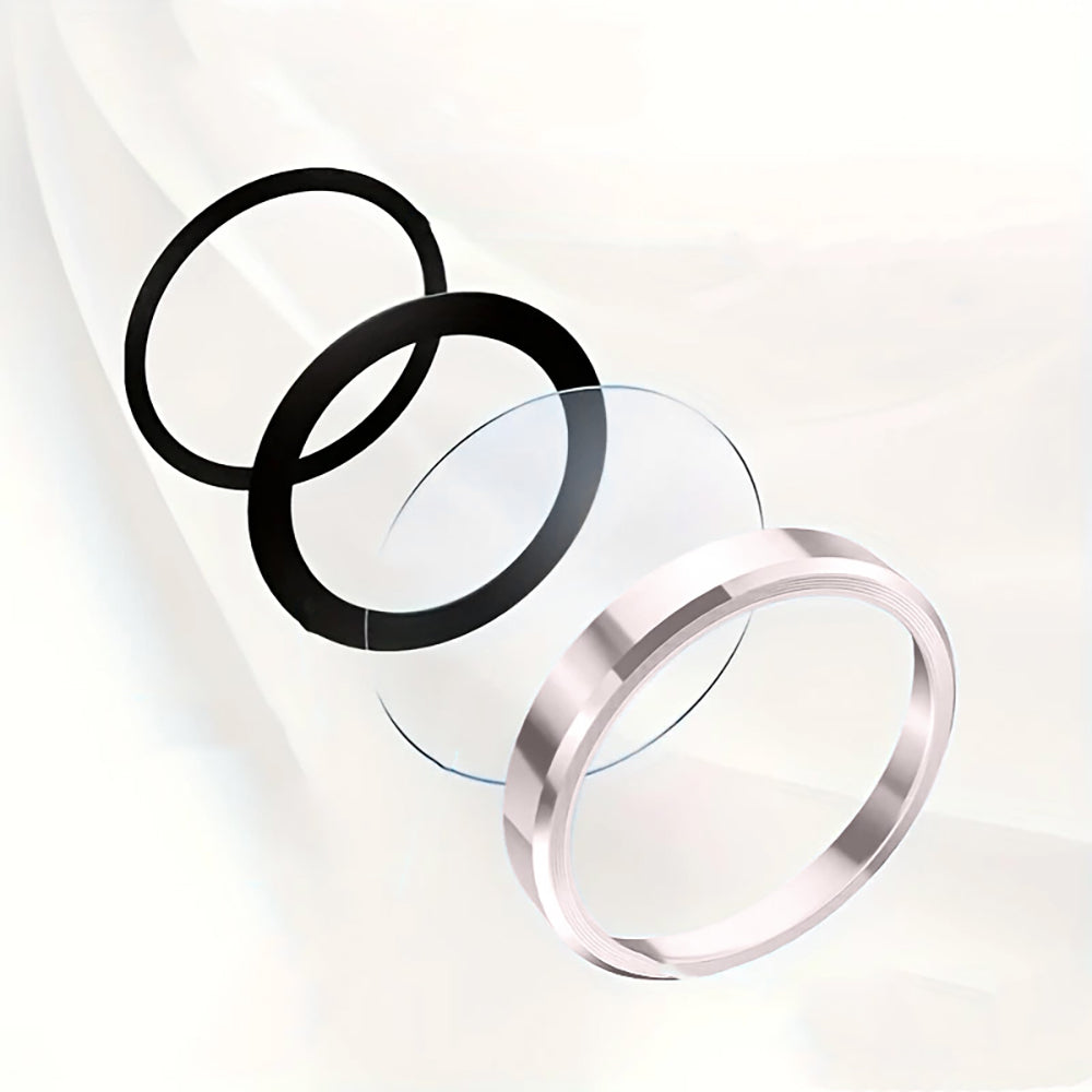 Apple iPhone 15 Plus Zore Micro Camera Lens Protector Rose Gold 