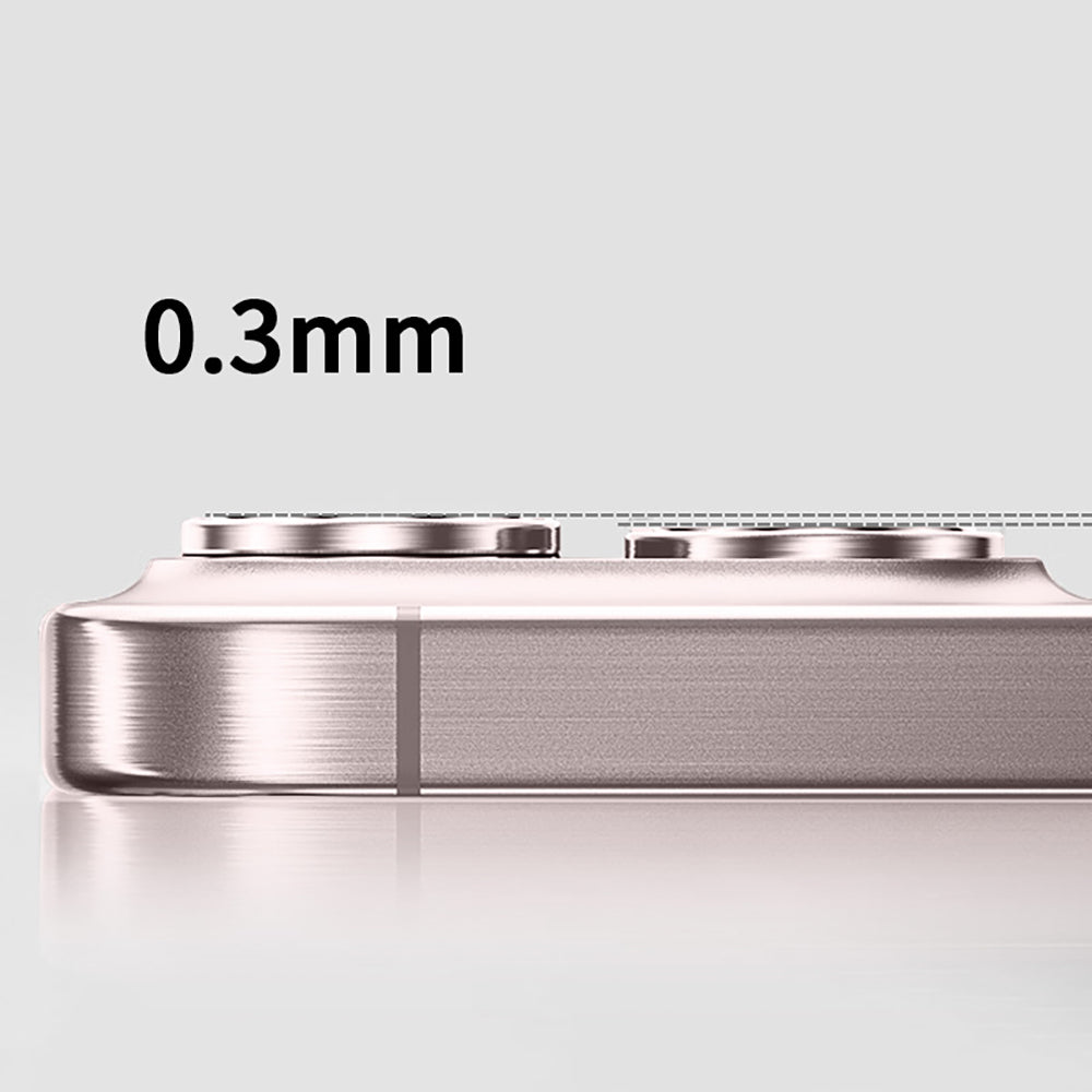 Apple iPhone 15 Plus Zore Micro Camera Lens Protector Rose Gold 