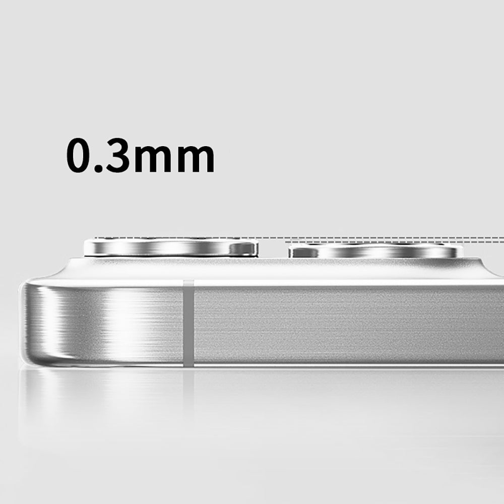 Apple iPhone 15 Plus Zore Micro Camera Lens Protector Silver 