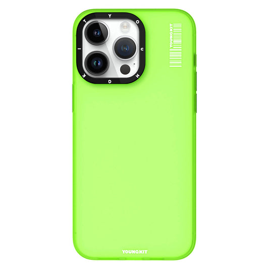 Apple iPhone 15 Pro Case Frosted Matte Design Youngkit Hidden Sand Series Cover Green 