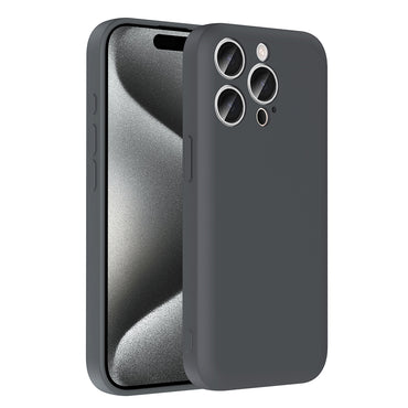 Apple iPhone 15 Pro Kılıf Kamera Korumalı Kartlık Hazneli Zore Vitra Kapak