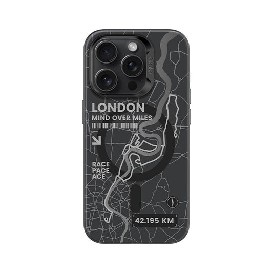 Apple iPhone 15 Pro Case M-safe Charging Feature Benks City Series Cover Black 